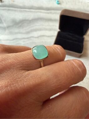 Astley Clarke Chalcedony Timbrel Ring